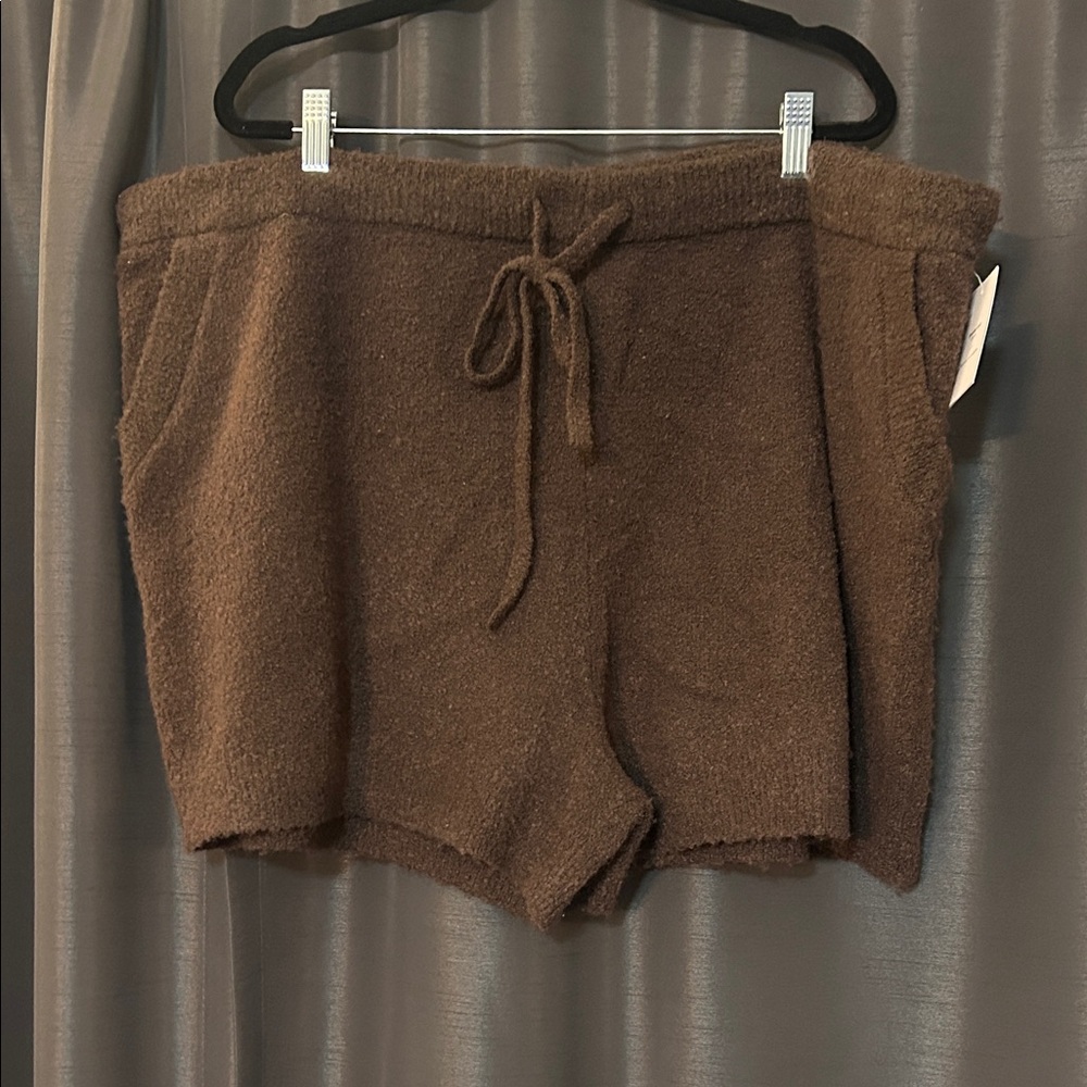 Auden Brown High Waist Women's Shorts
